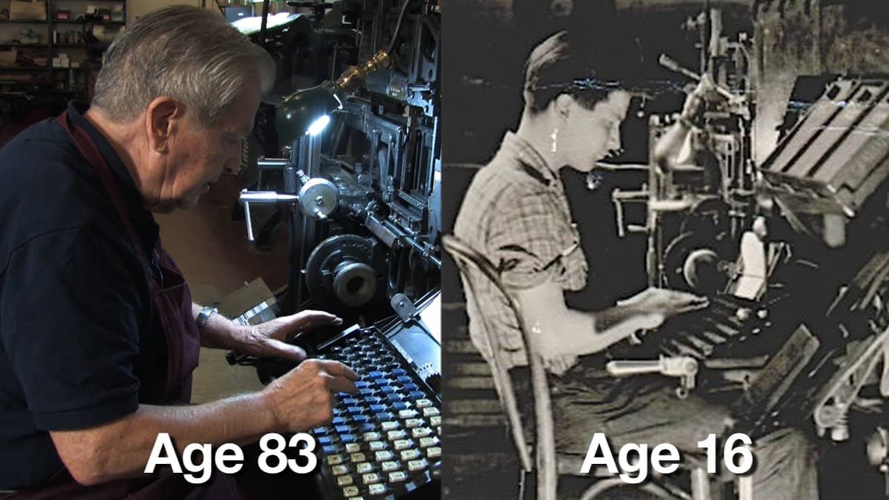 Printing & Linotype Machine