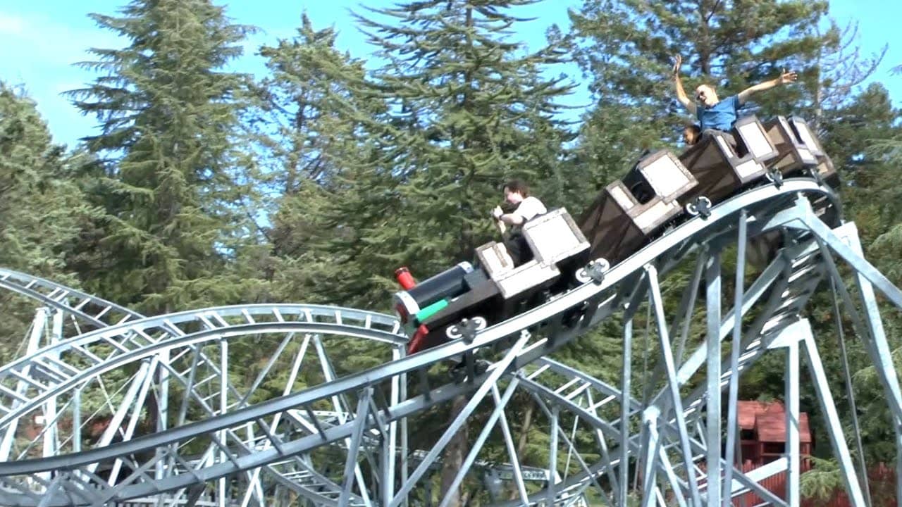 Mine Train Roller Coaster