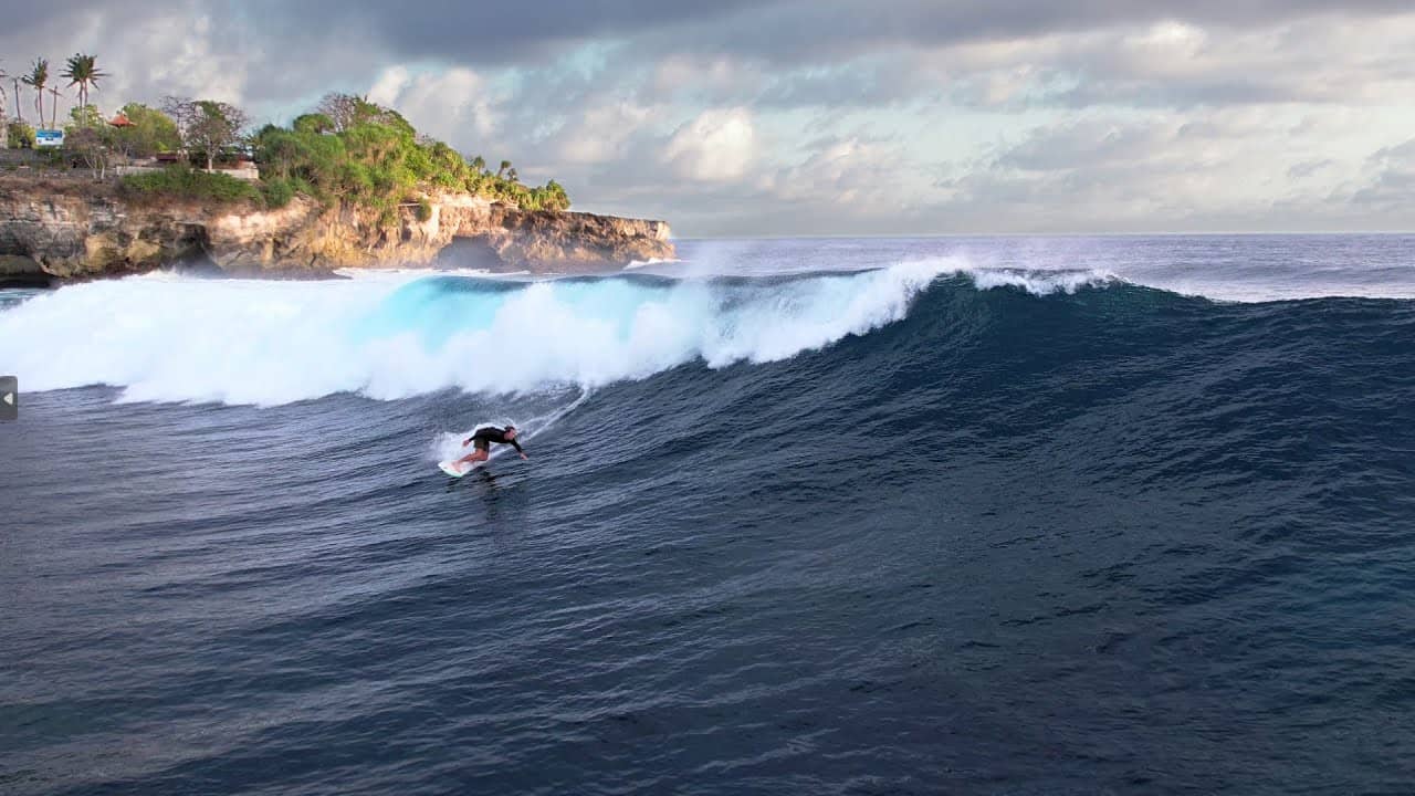 Surfing Action Below