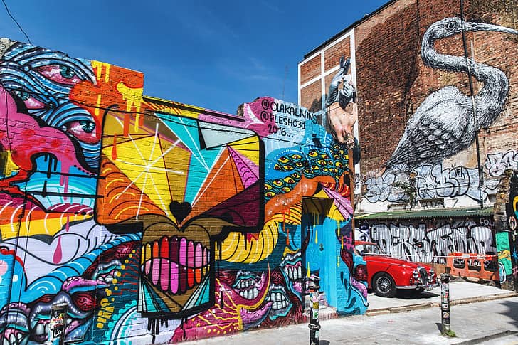 Brick Lane's Artistic Alleys