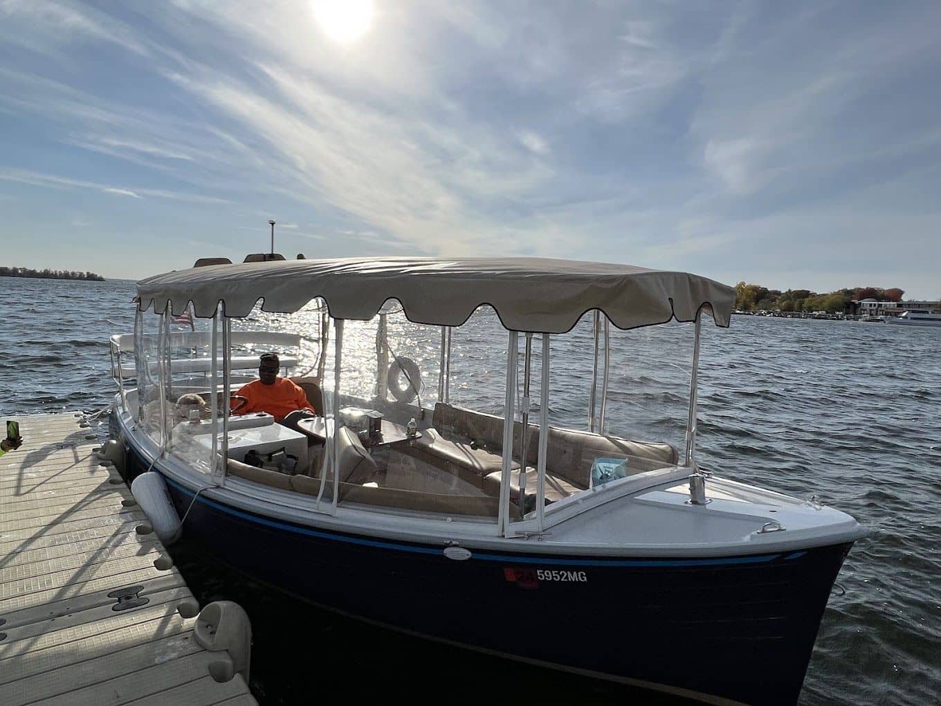 Electric Boat Cruising