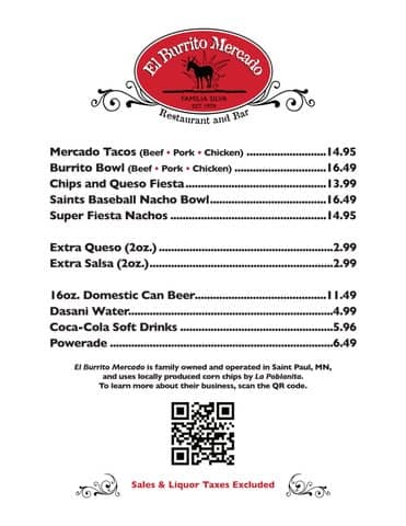 El Burrito Mercado Stand