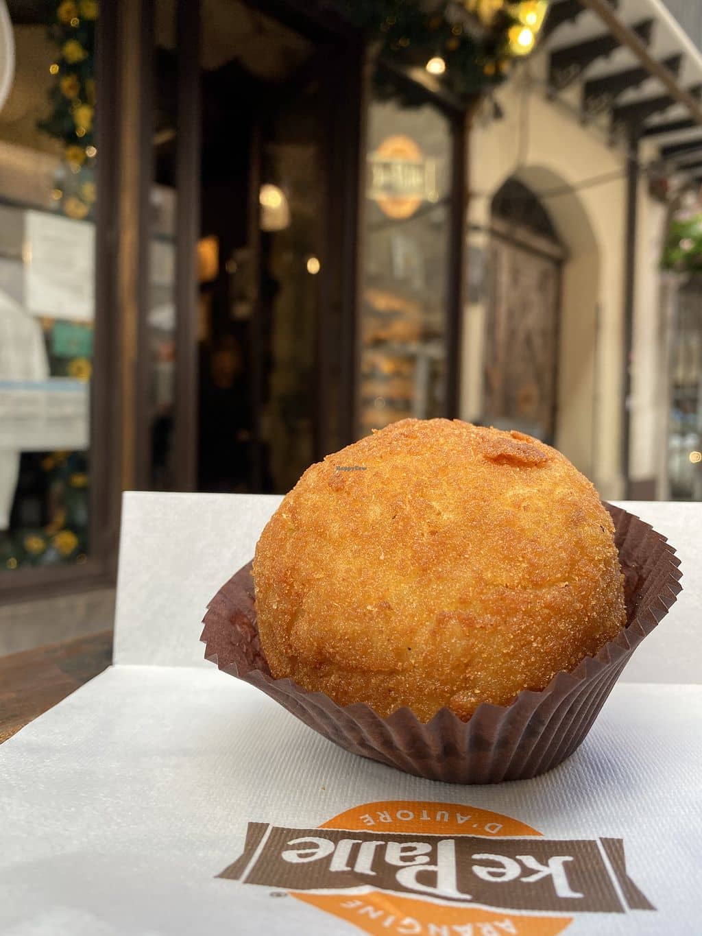Arancine on Via Maqueda