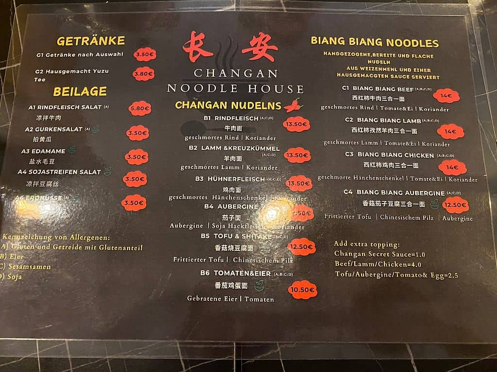 Chang an Noodle