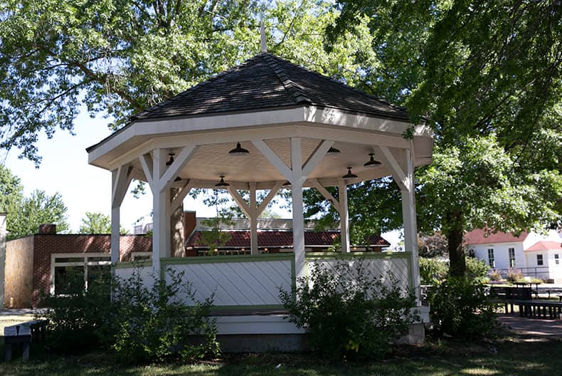 Vintage Shops and Gazebo