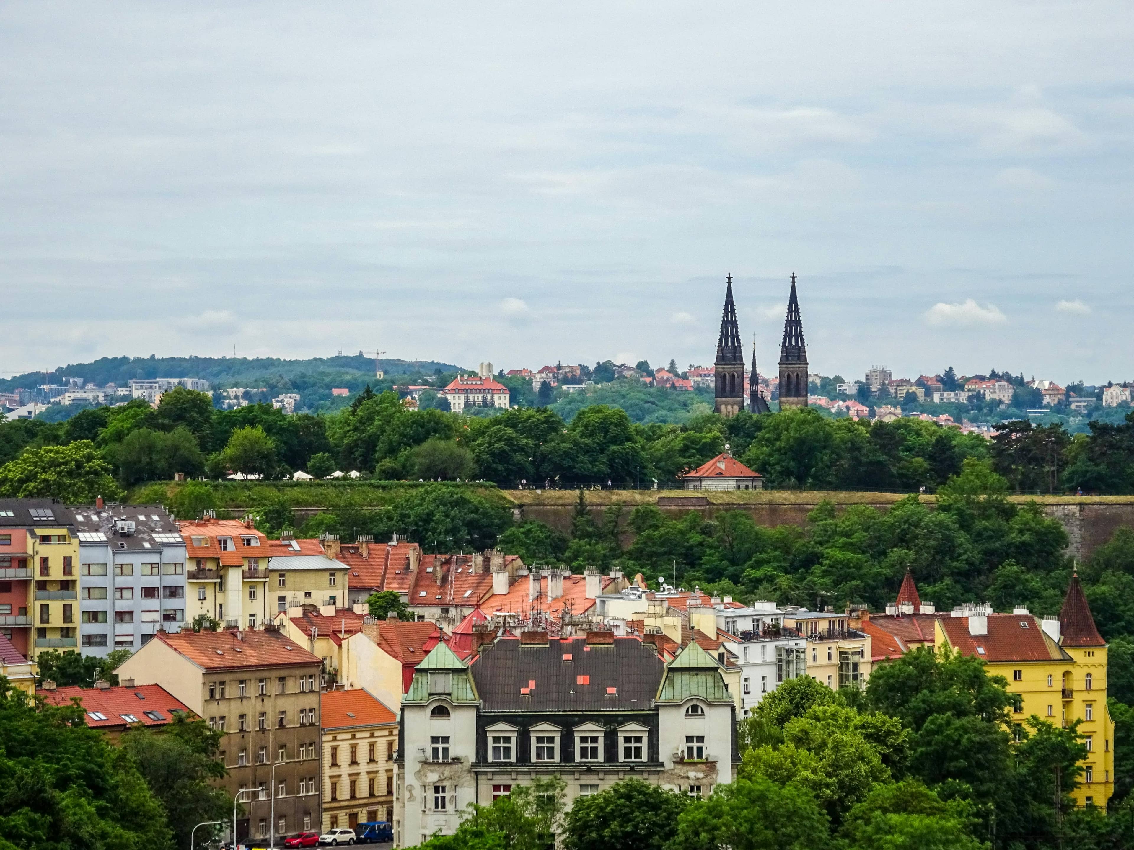Panoramic Vltava Views