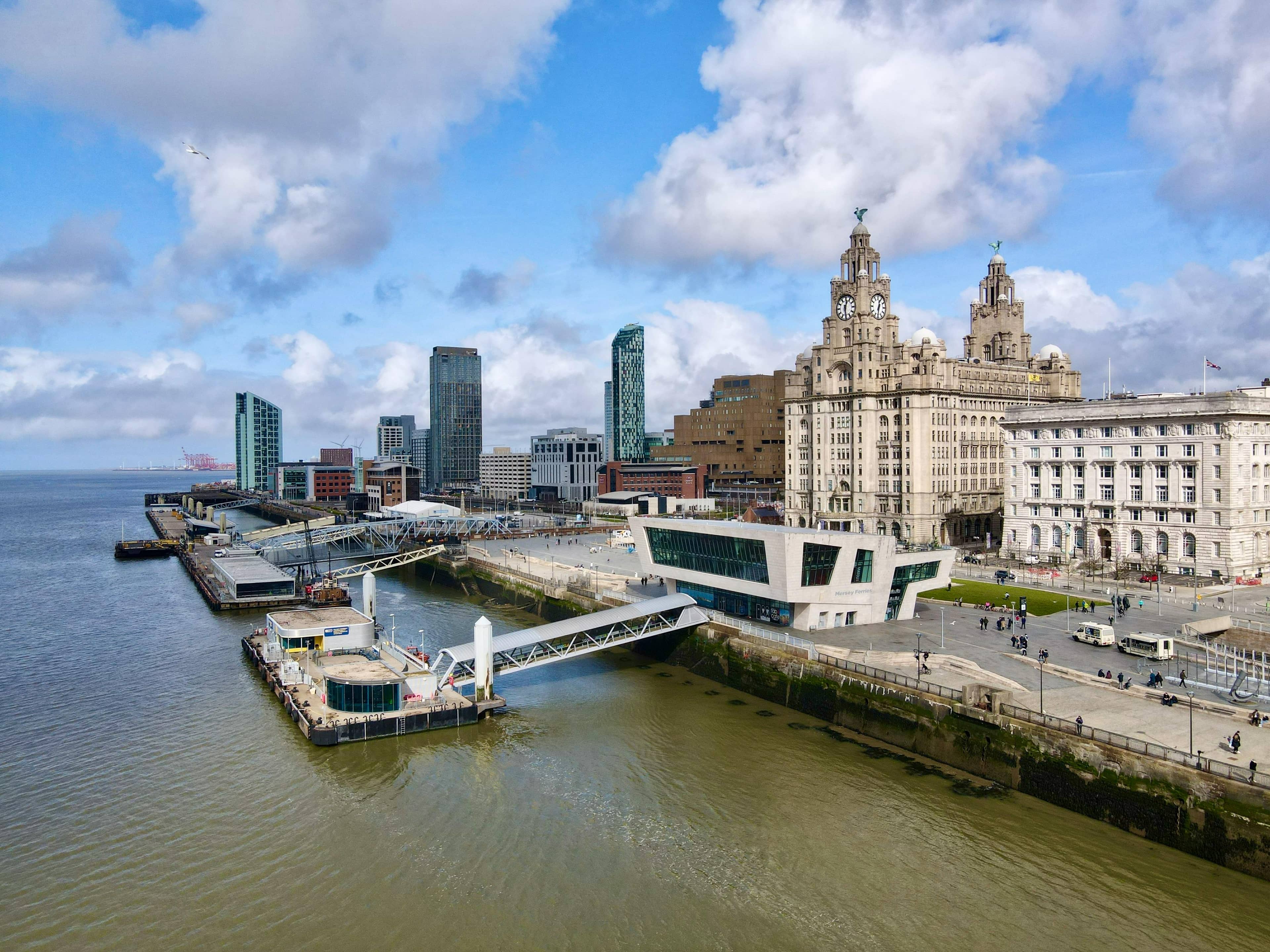 Mersey Ferry Port Views