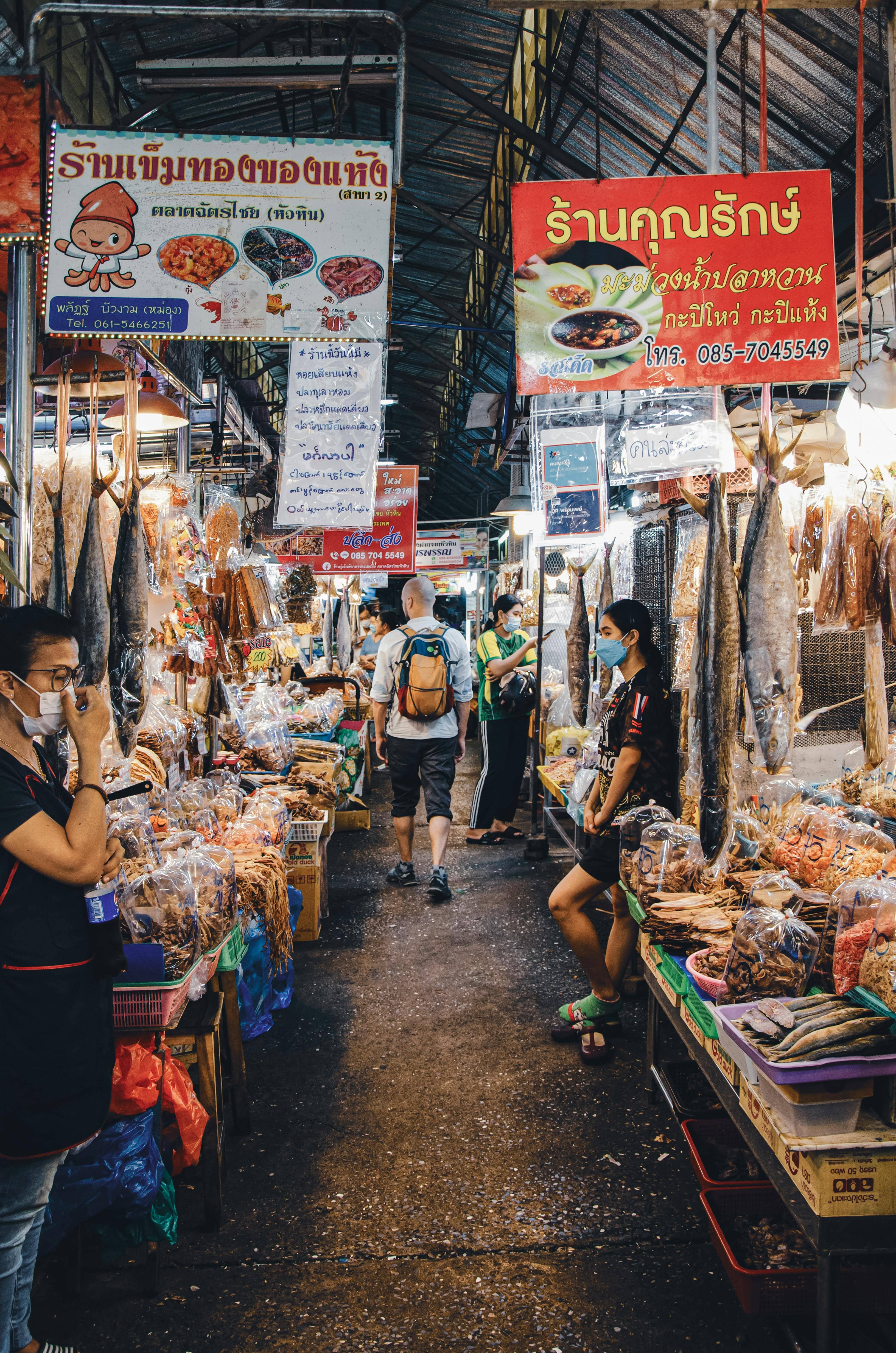 Bustling Wholesale Atmosphere