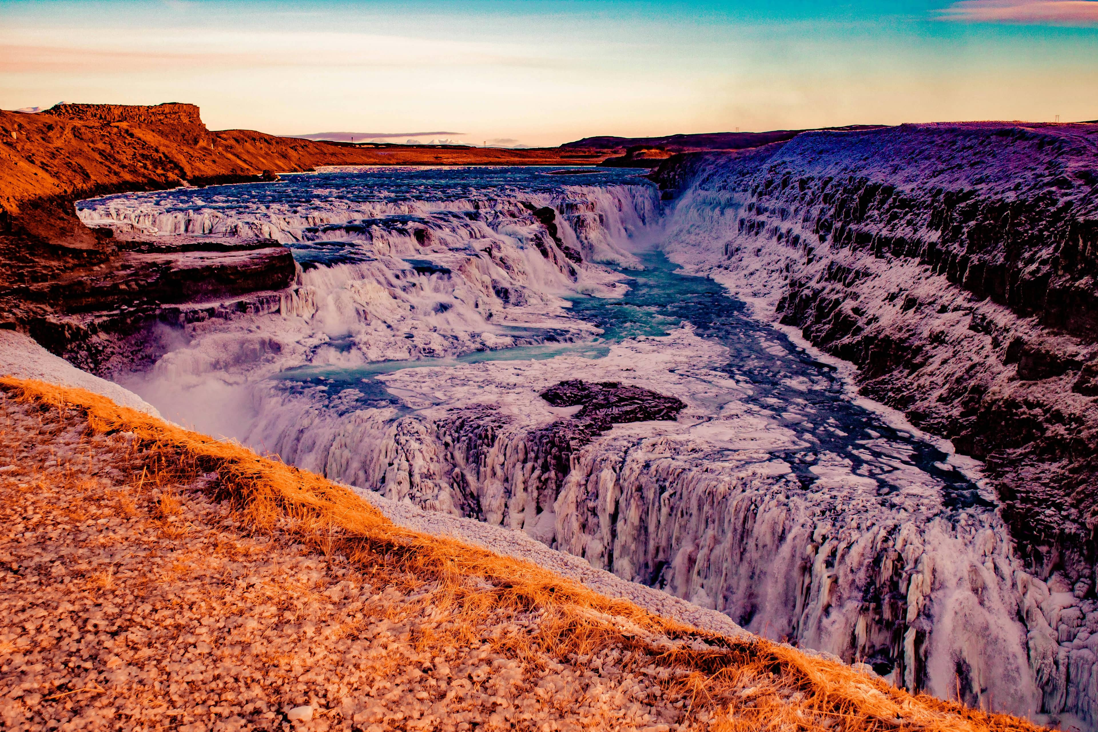 Four Cascading Waterfalls
