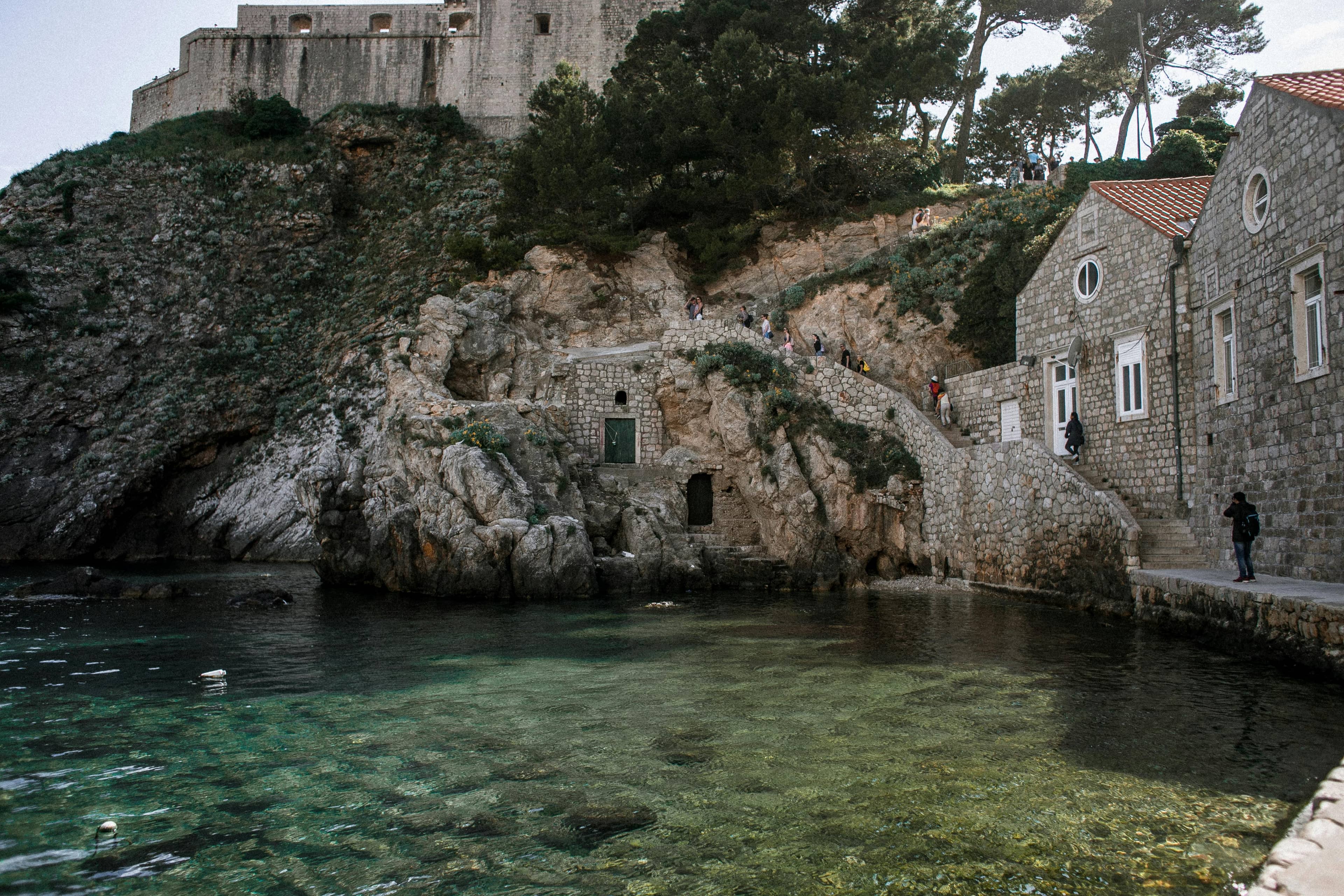 Dramatic Cliffside Architecture