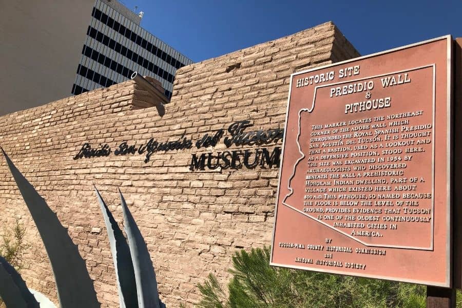 Presidio San Agustin del Tucson Museum