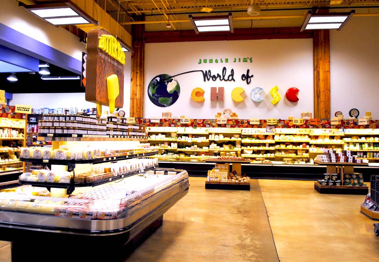Extensive Cheese & Butter Selection