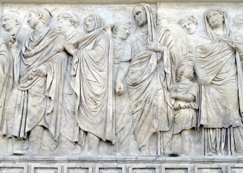 Imperial Procession Depiction