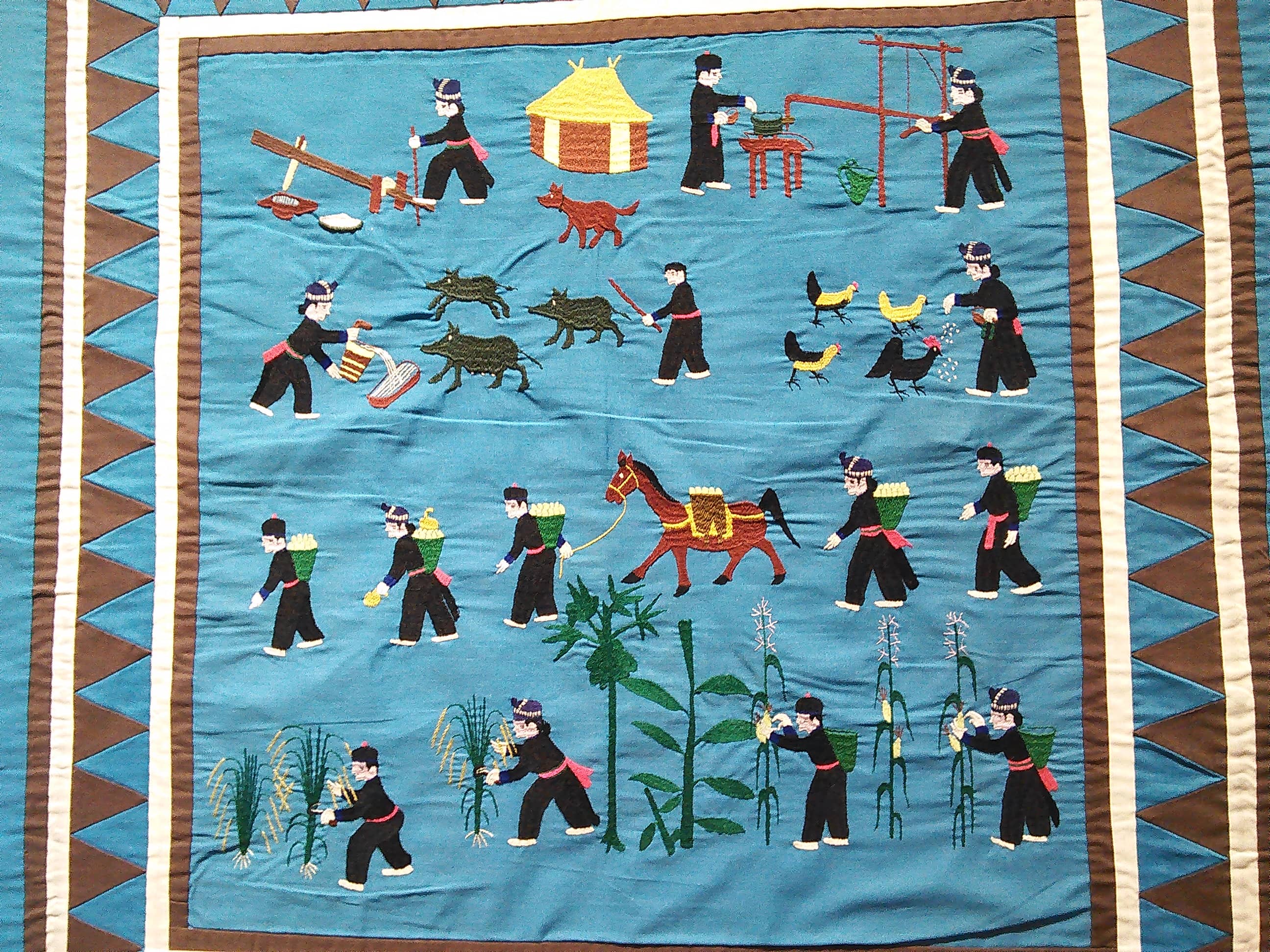 Hmong History Quilt
