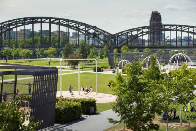 Playgrounds & Green Spaces
