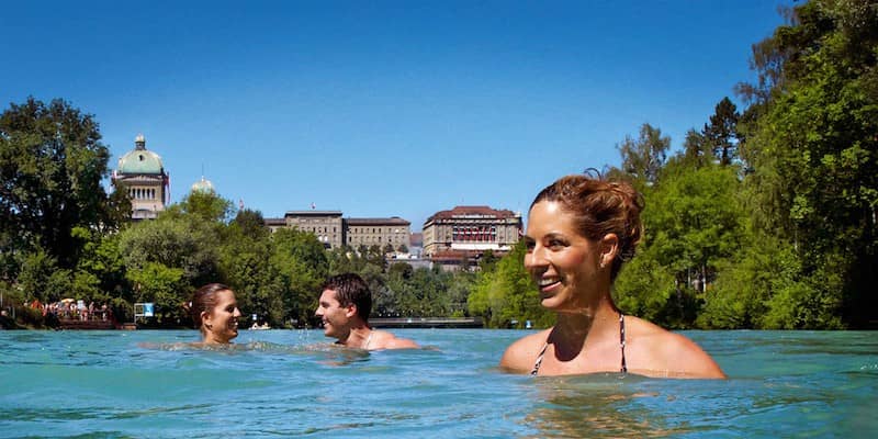 Aare River Swim