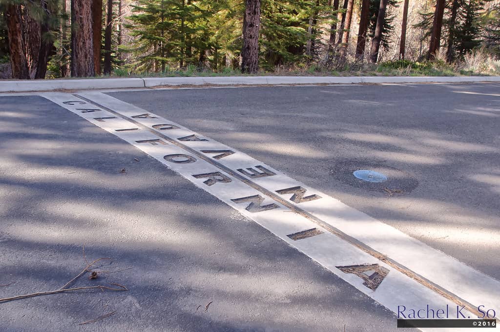 California-Nevada Border Crossing