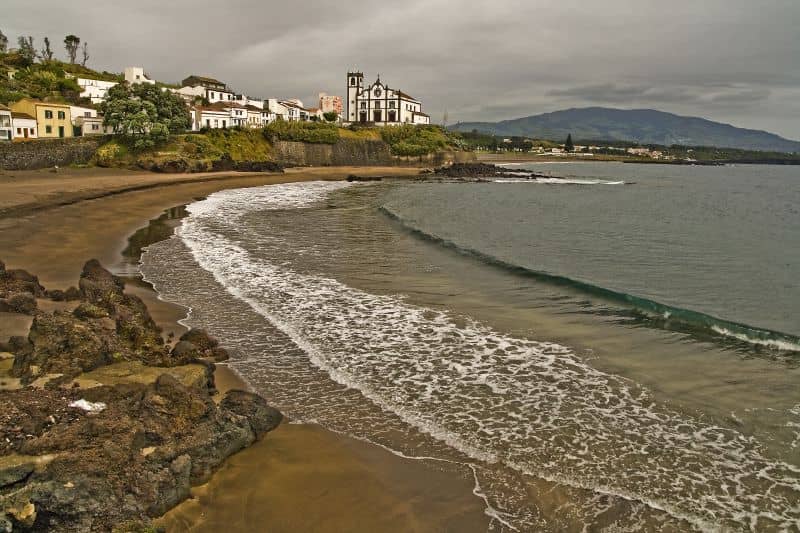 Volcanic Sand Beach