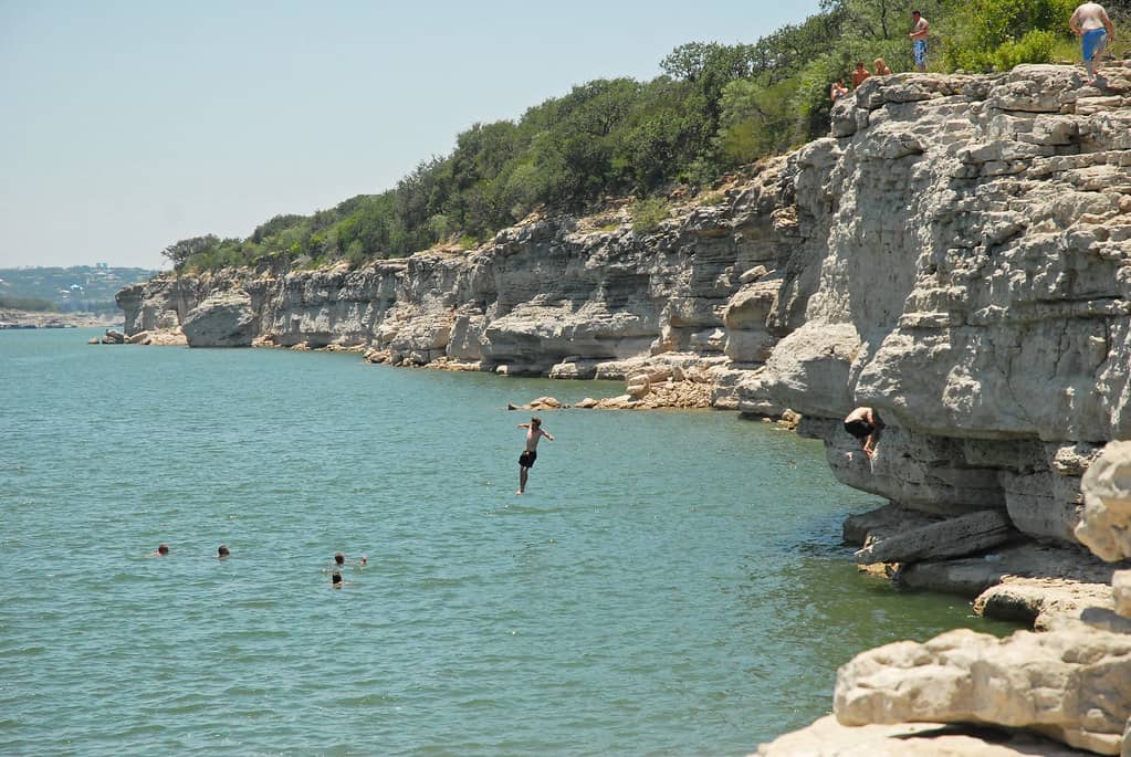 Bluff Jumping Spots