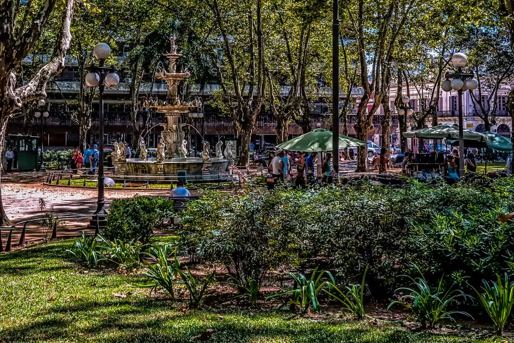 Green Spaces & Benches