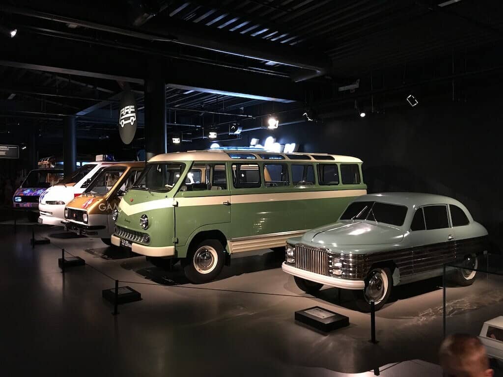 Climbable Vintage Bus