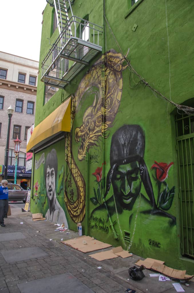 Bruce Lee Mural