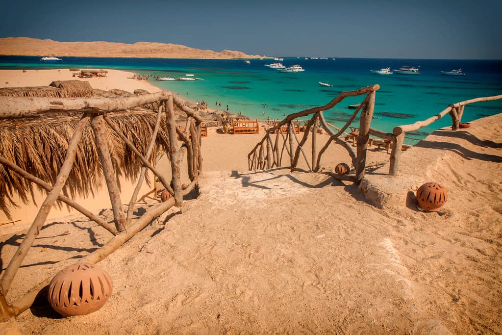 Relaxing White Sand Beach