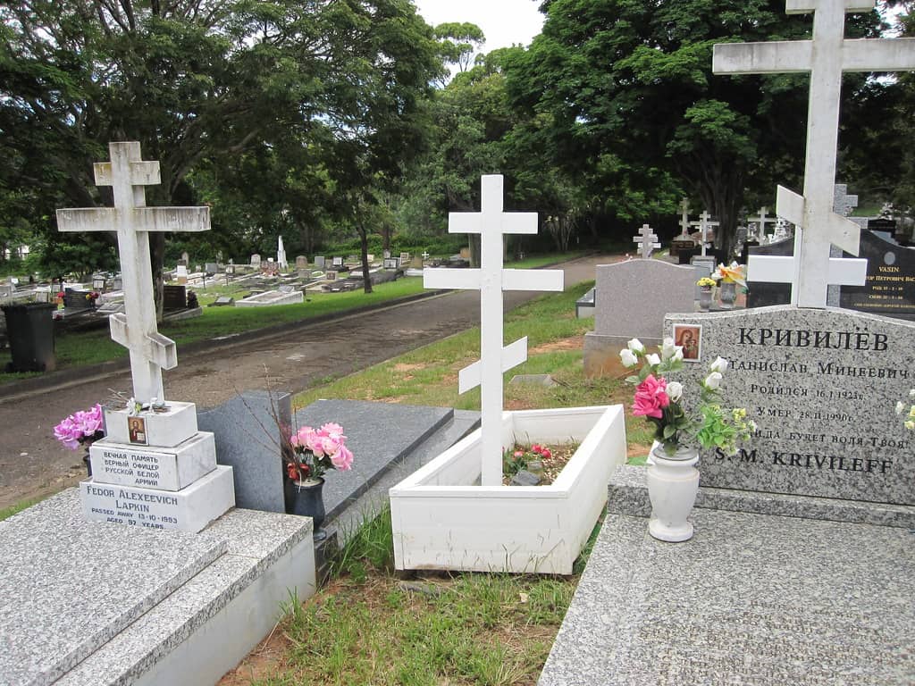 Russian Orthodox Tombstones