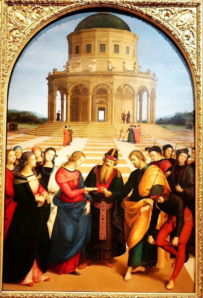 Perugino's 'Marriage of the Virgin'