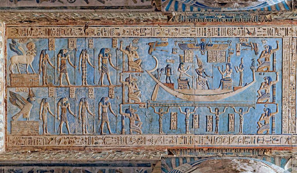 Vibrant Wall Carvings