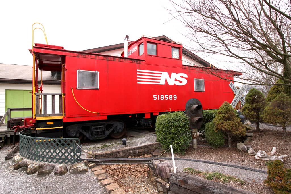 Model Train Garden