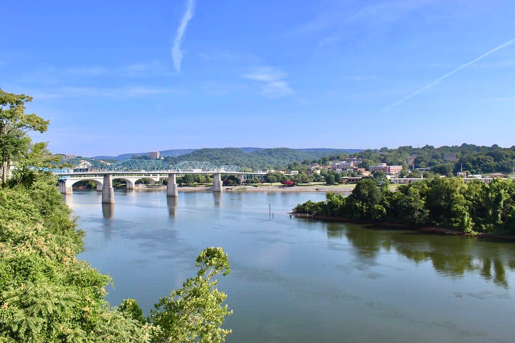 Walnut Street Bridge Views