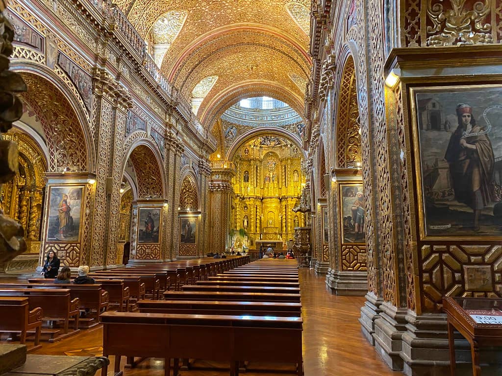 Colorfully Patterned Nave
