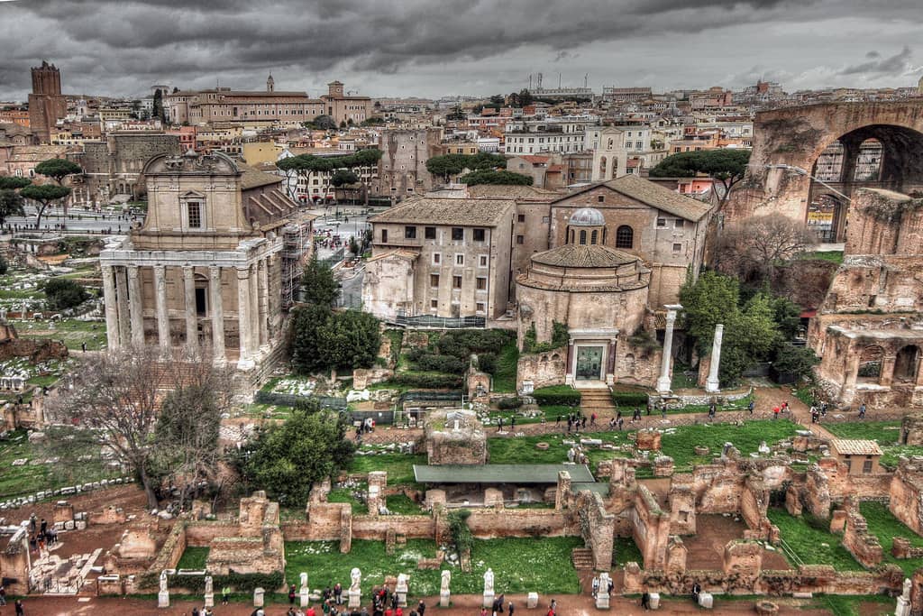 Roman Forum Overlook