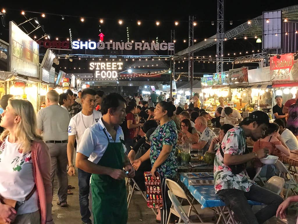 Vibrant Night Atmosphere