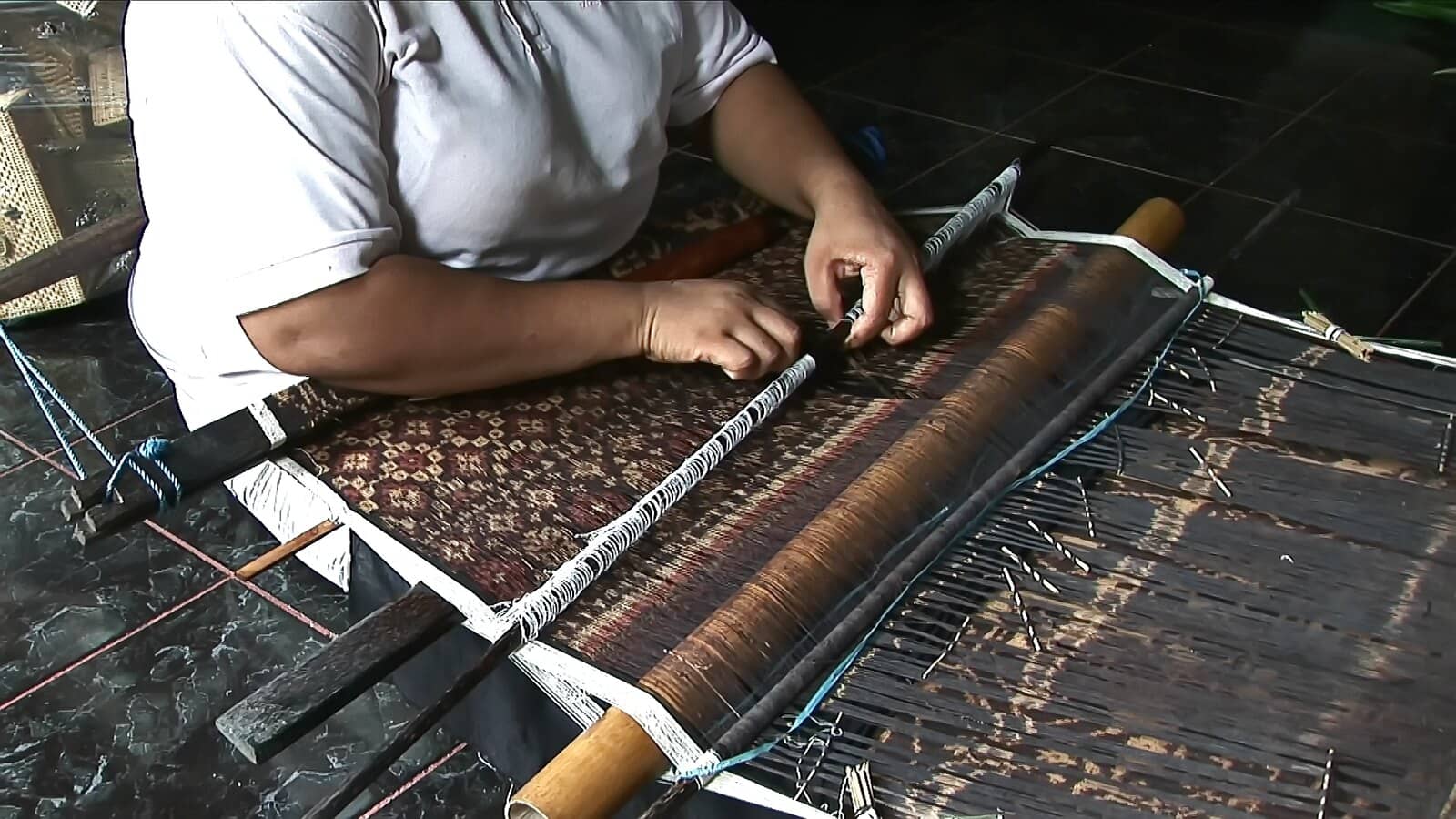 Double Ikat Weaving