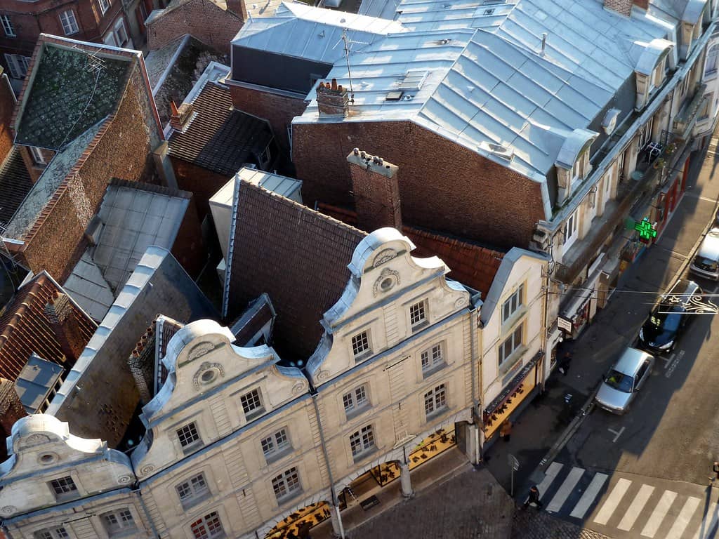Vibrant Market Square