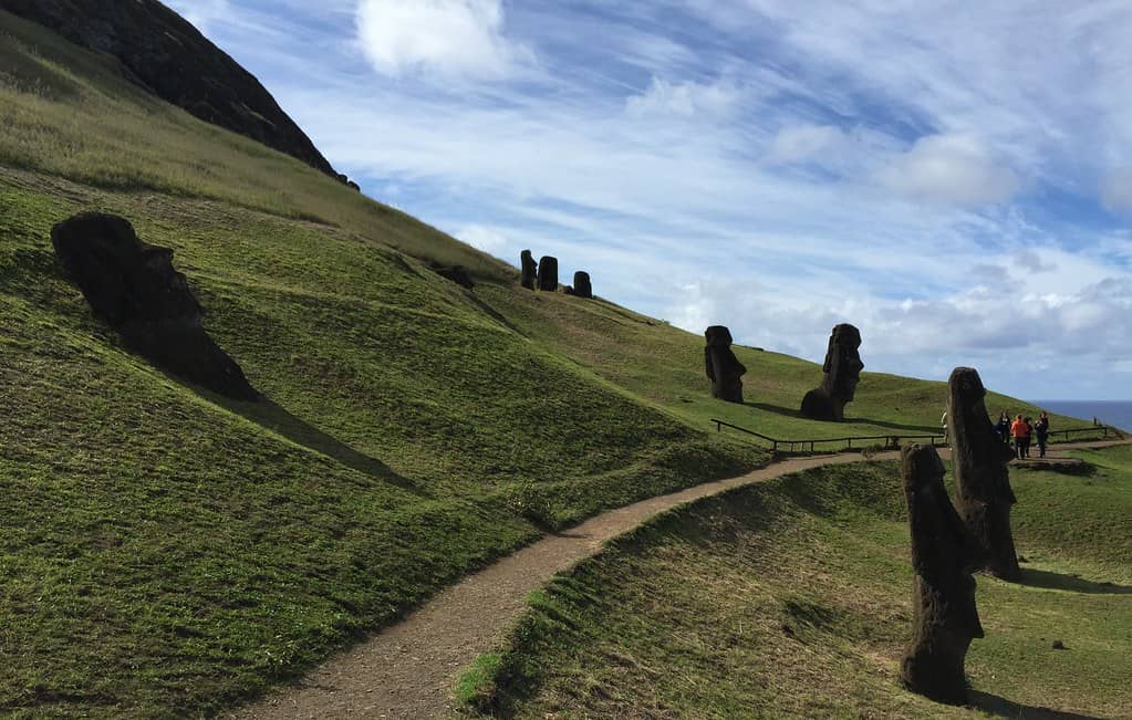 Abandoned Moai