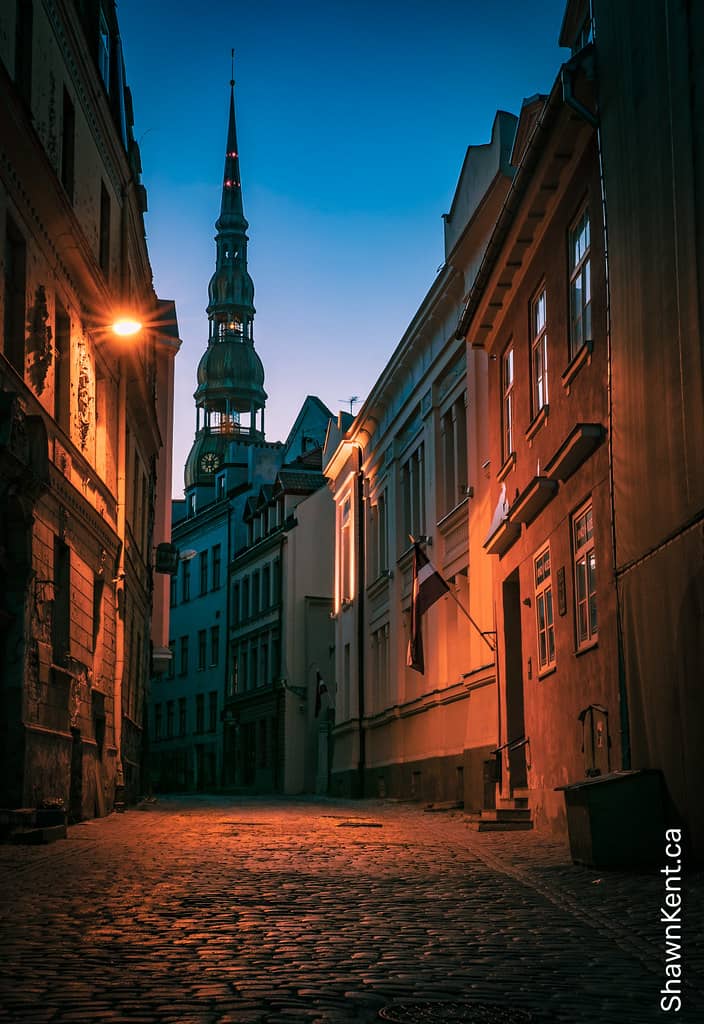 Old Town Cobbled Streets