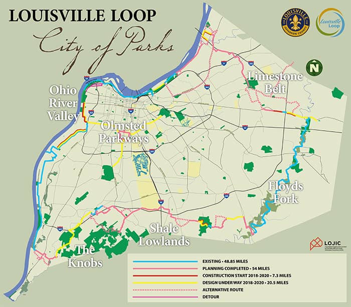 Louisville Loop Bike Path