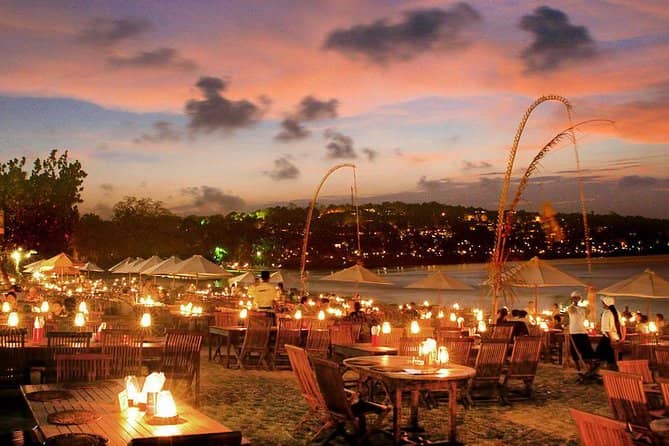 Seafood Dinner on the Beach