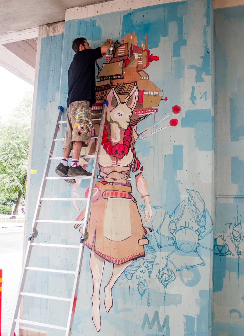 Vibrant Murals & Installations