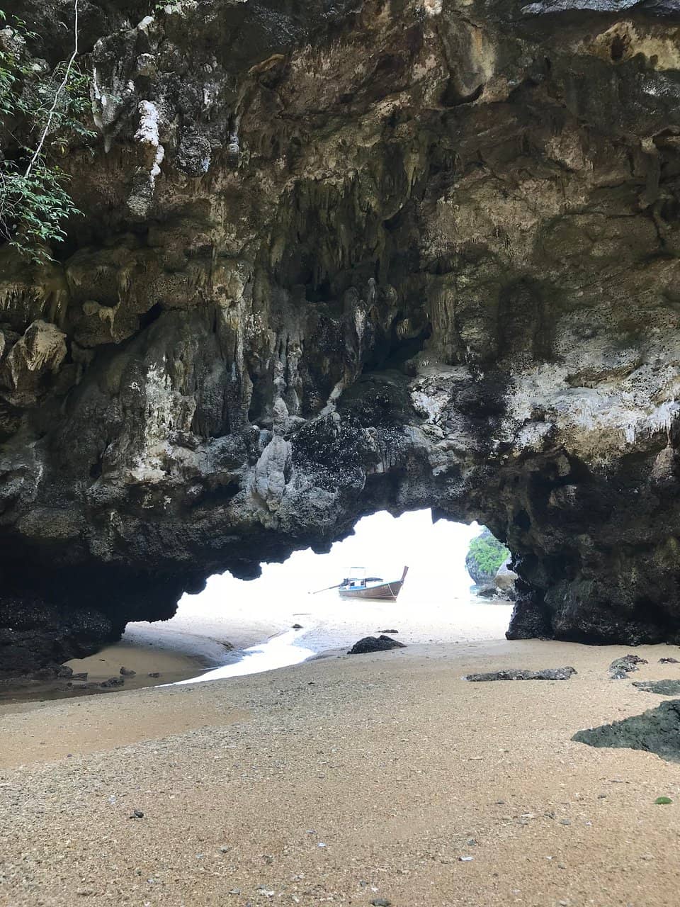 Low Tide Cave Entrance