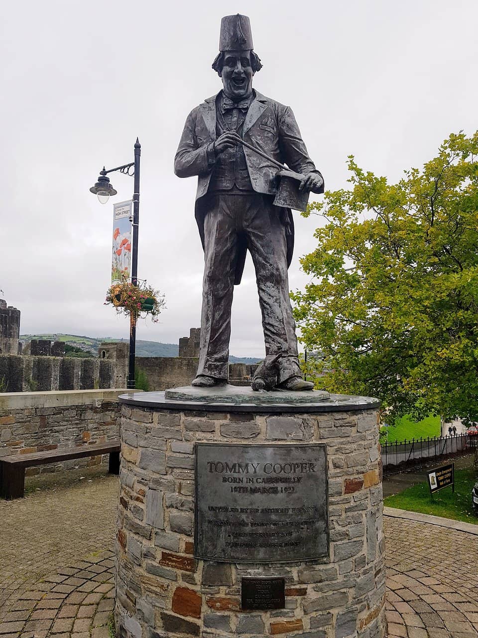 The Tommy Cooper Statue