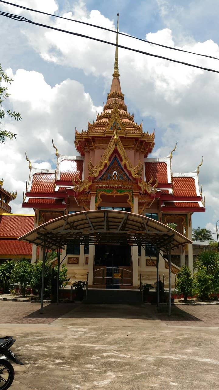 Serene Buddha Statues & Naga Sculptures