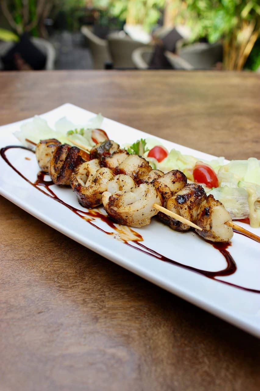 Cuttlefish Skewers