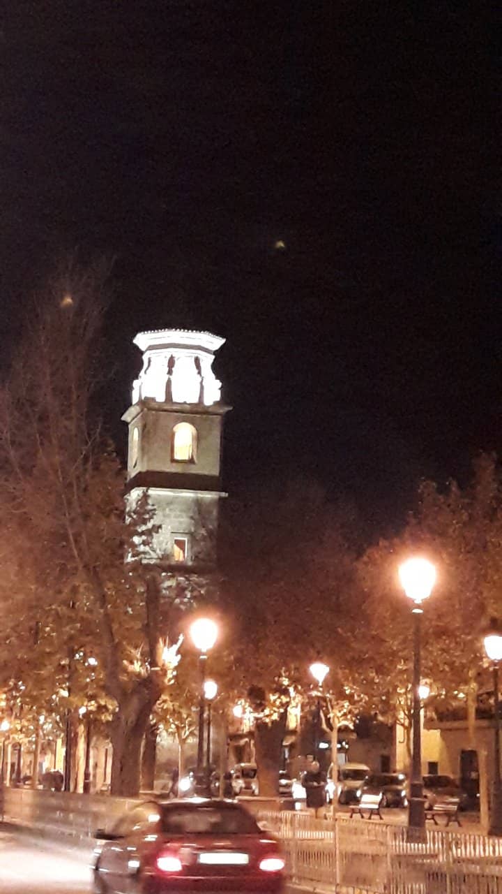 Striking Church Tower