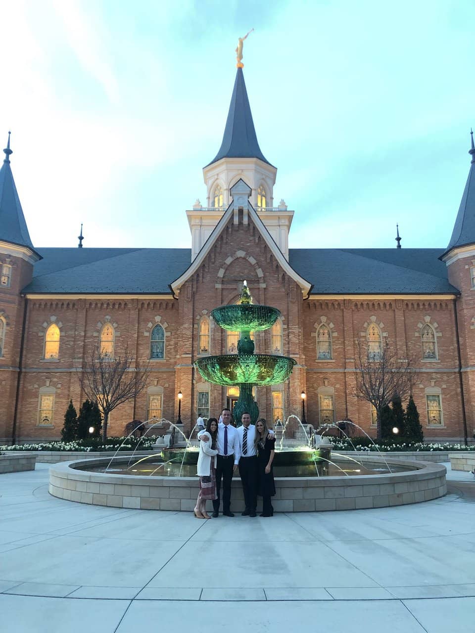 Serene Temple Grounds