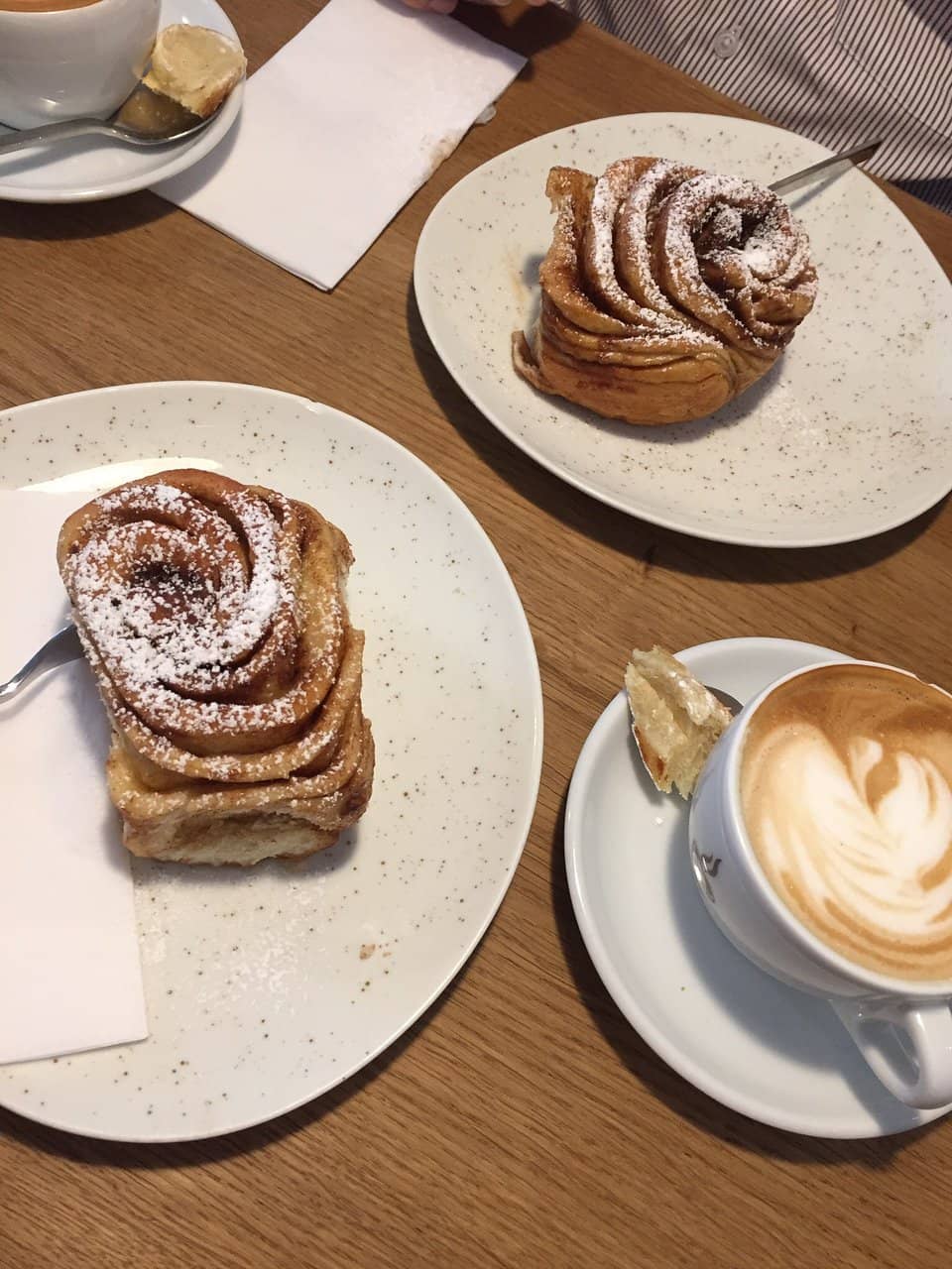 Forelle with Banana Cream