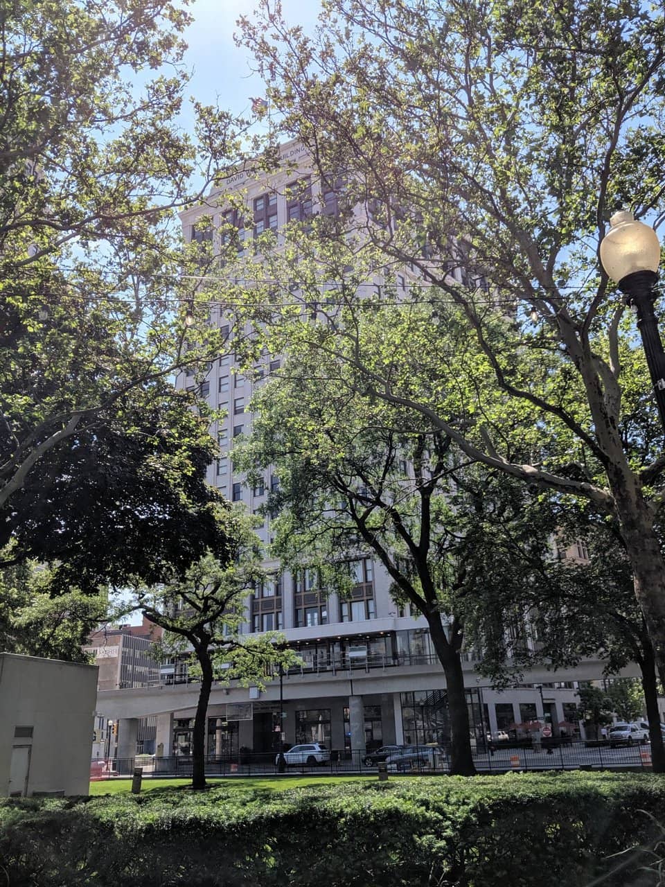 Historic Statues and Greenery